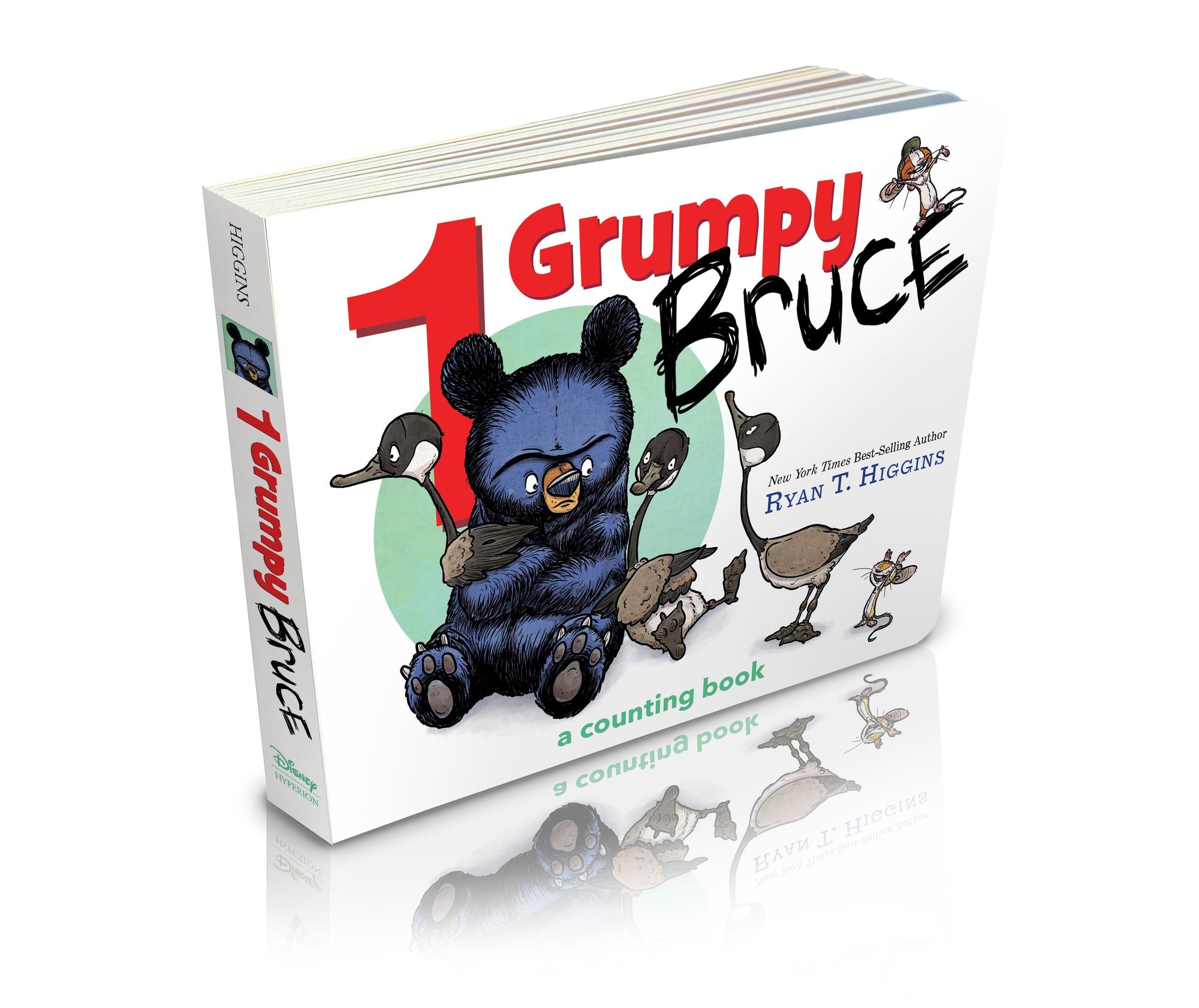 1 Grumpy Bruce-A Mother Bruce Book: A Counting Board Book