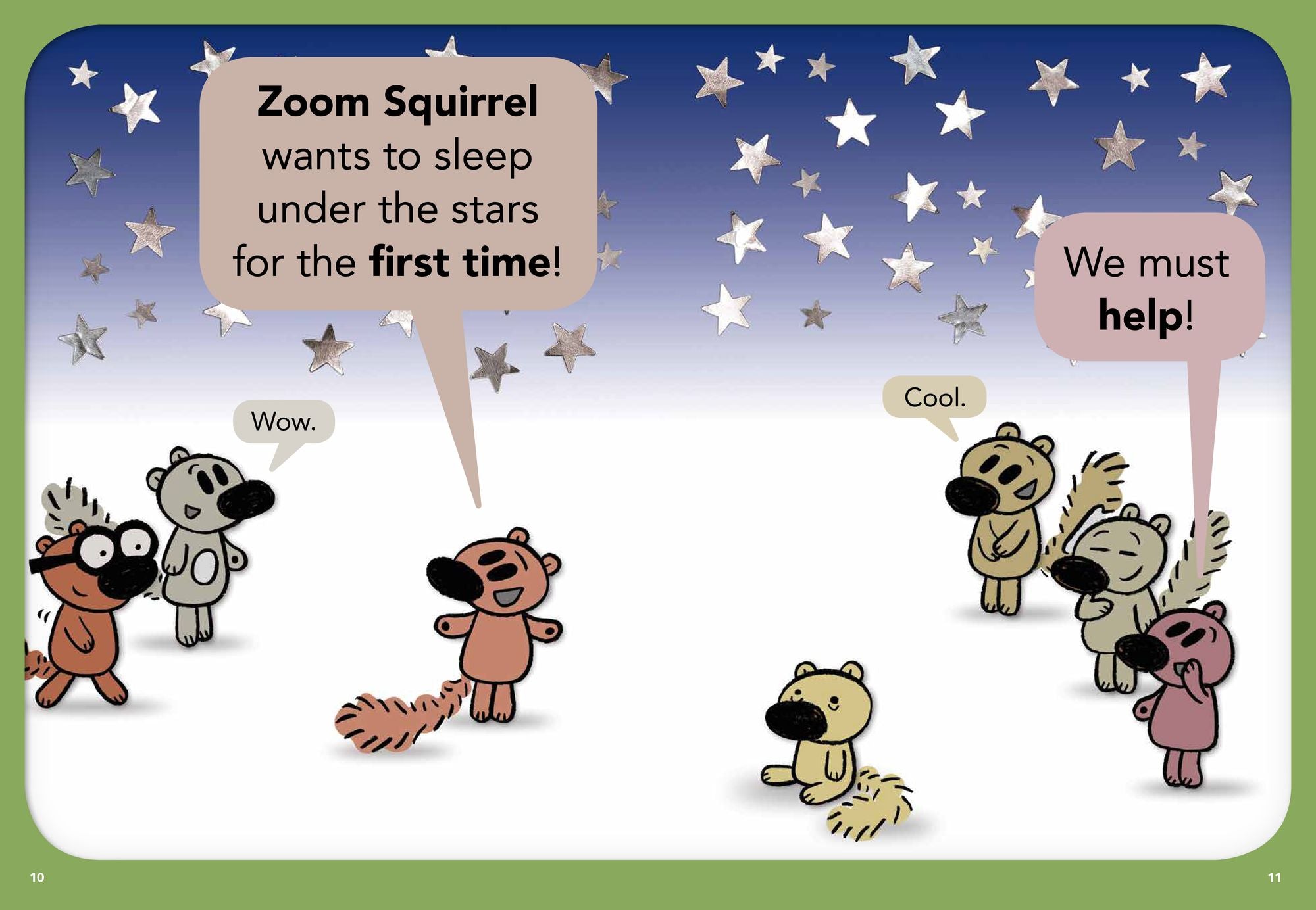 I Want to Sleep Under the Stars! (Unlimited Squirrels #3)