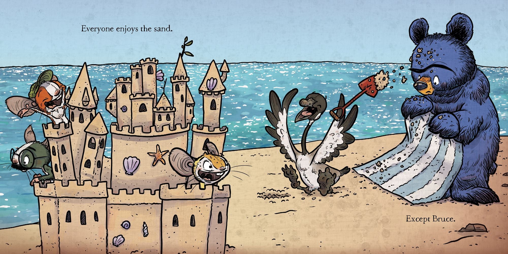 Beach Bummer (A Little Bruce Book)