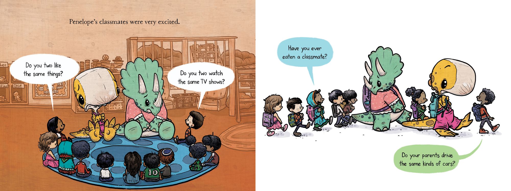 Penelope Rex vs. the New Kid