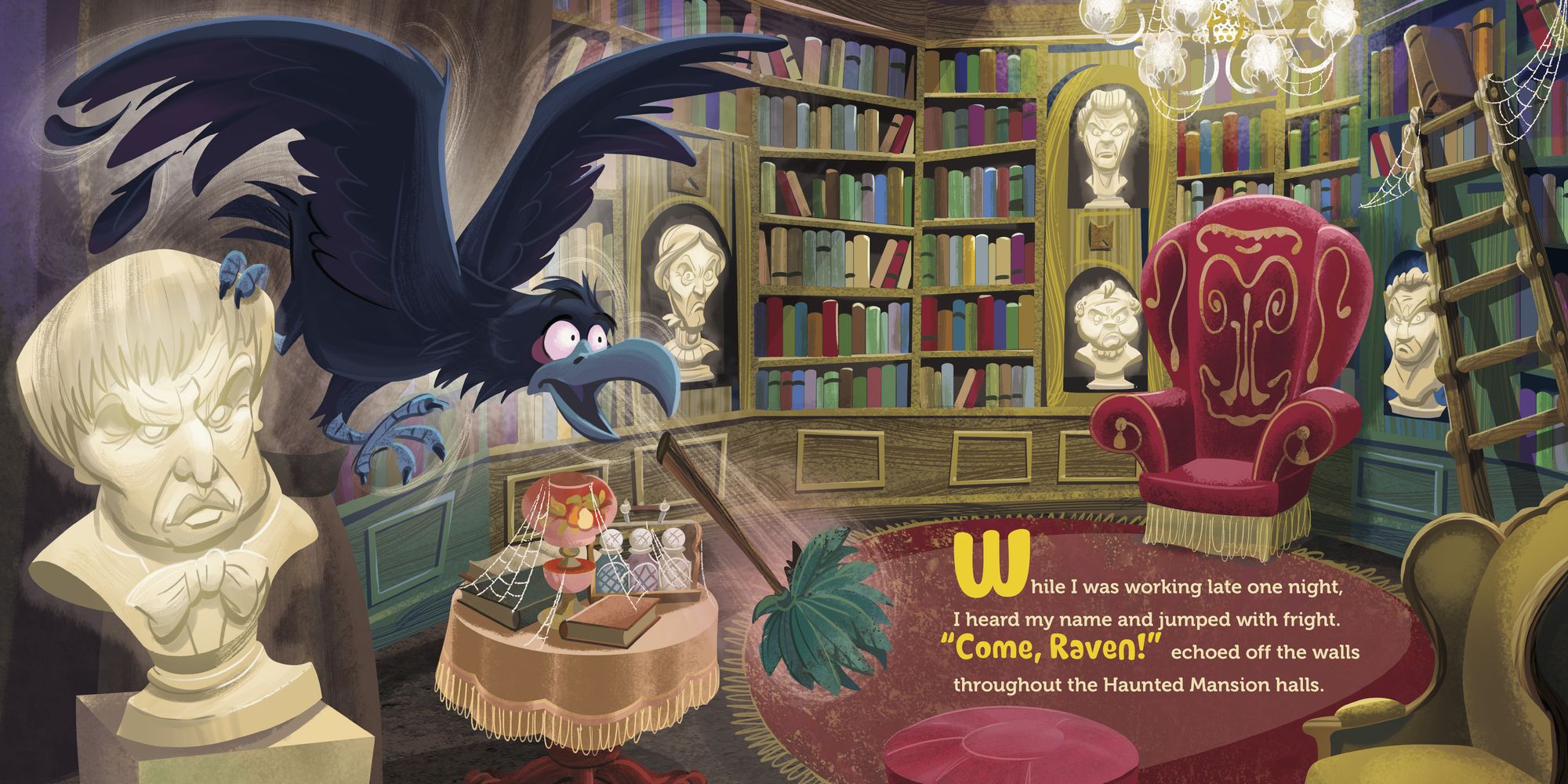 When You Wish Upon a Ghost (Disney The Haunted Mansion): A Seek-and-Find Book