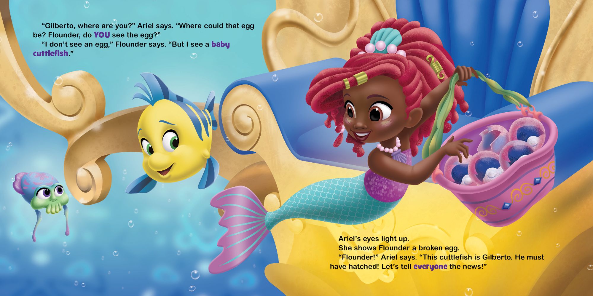 Disney Junior Ariel: Cuttlebaby Sitter