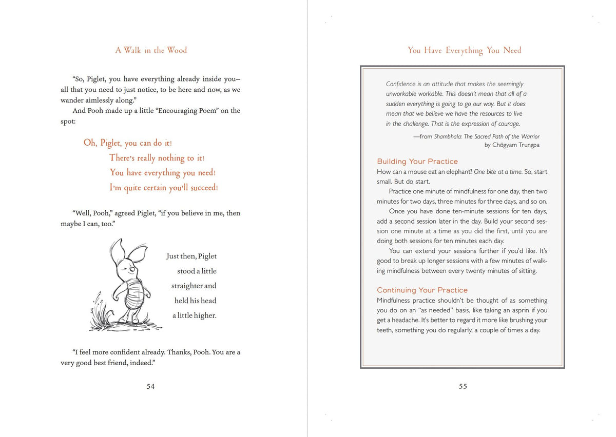 A Walk in the Wood: Meditations on Mindfulness with a Bear Named Pooh