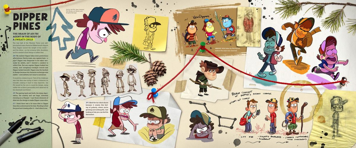 The Art of Gravity Falls (B&N Exclusive Edition)