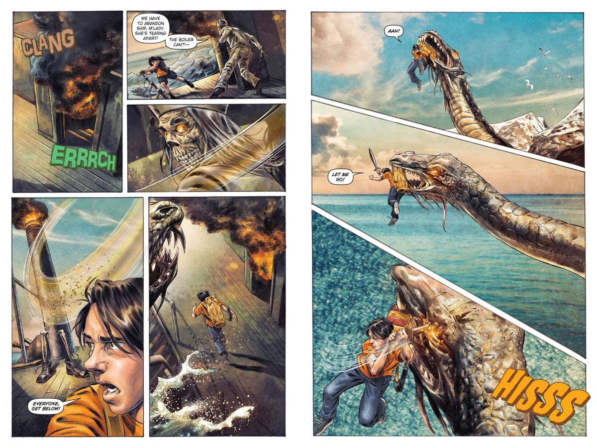 Percy Jackson 3-Book Graphic Novel Collection