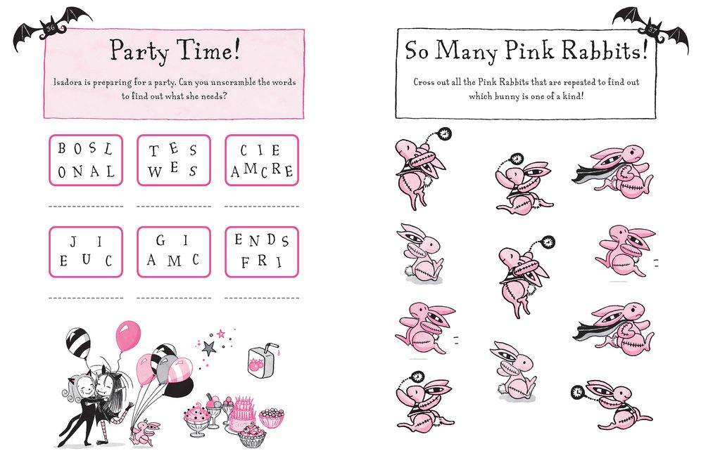 Isadora Moon: The Winter Sparkle Activity Book