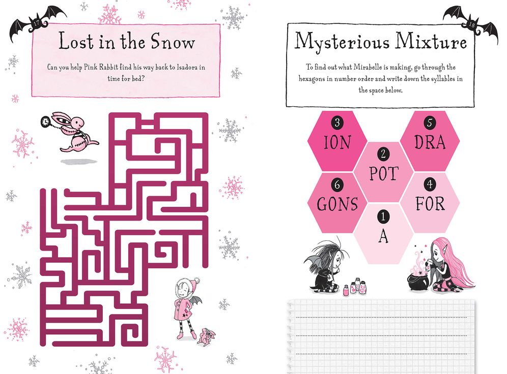 Isadora Moon: The Winter Sparkle Activity Book