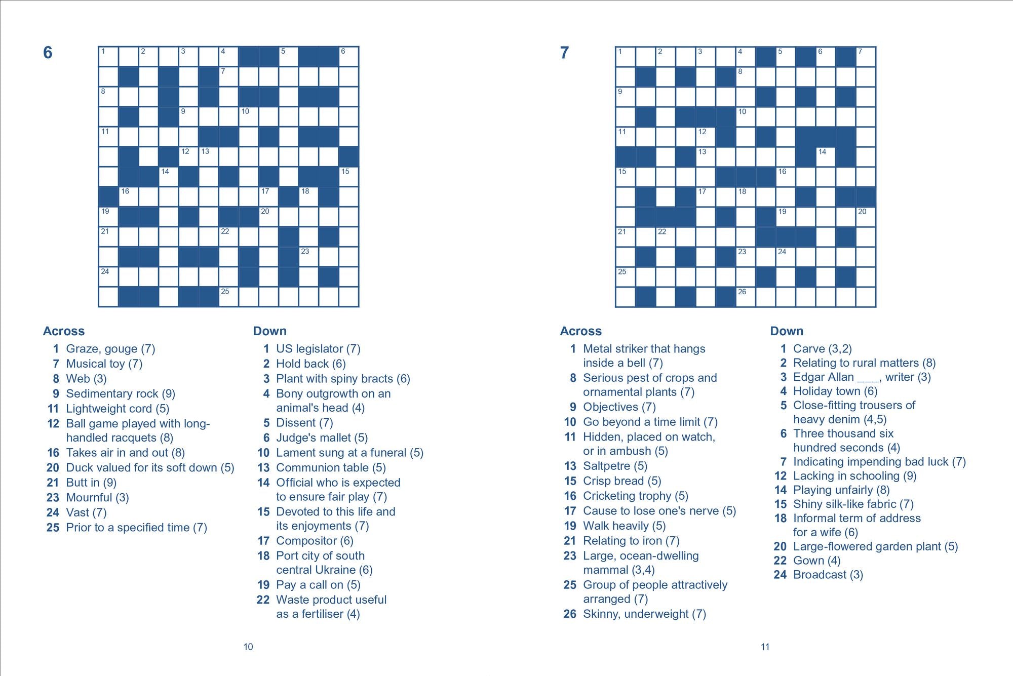 Crosswords: Over 150 Puzzles