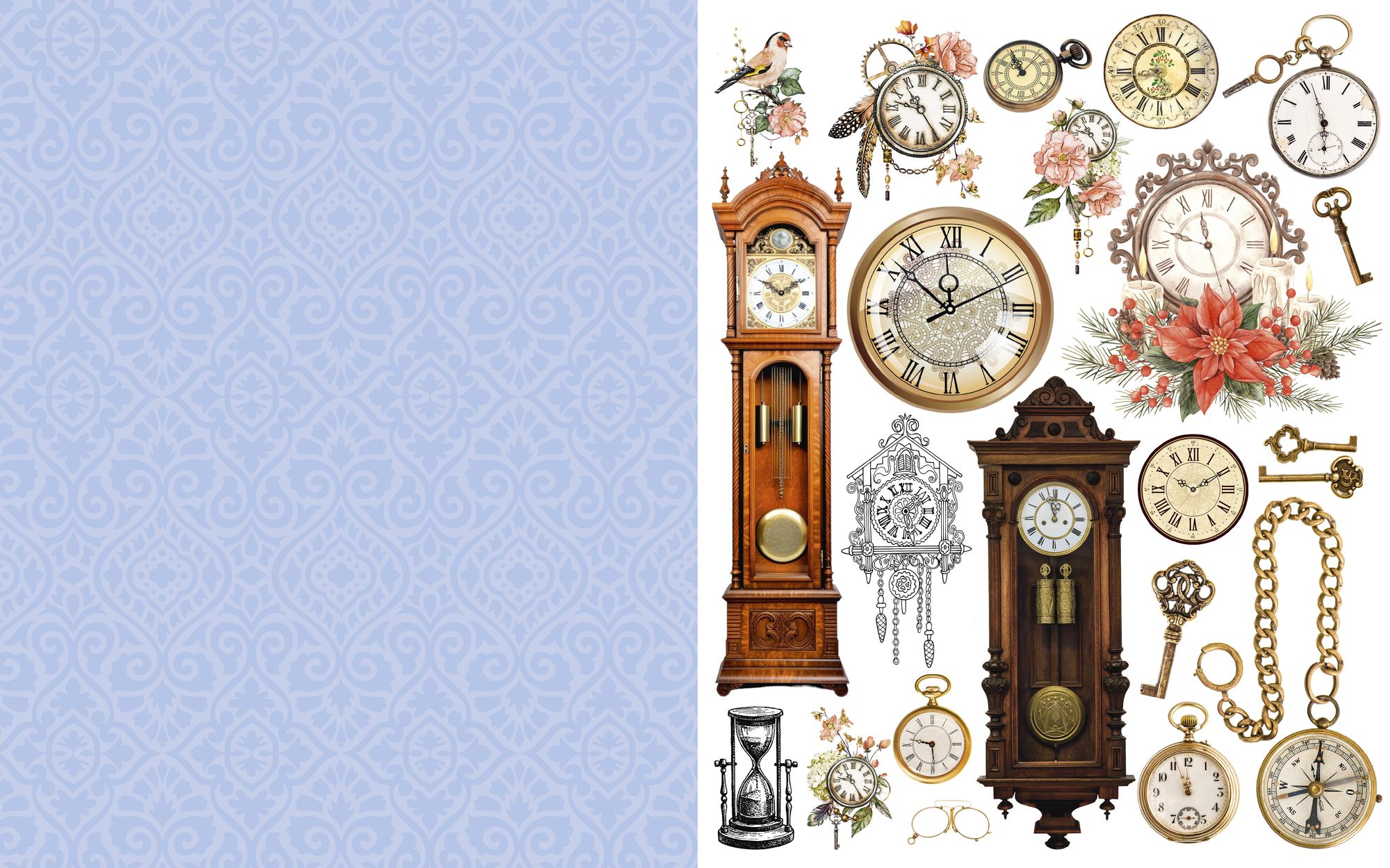 Cut & Collage Vintage Designs: Over 300 Images For Art, Craft & Scrapbooks