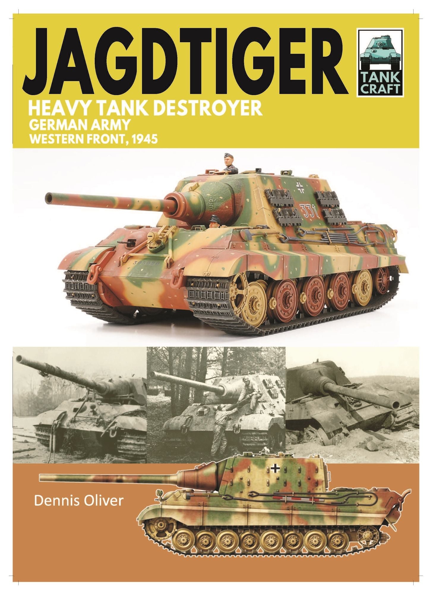 Tank Craft 42 JagdTiger Heavy Tank Destroyer: German Army Western Front, 1945