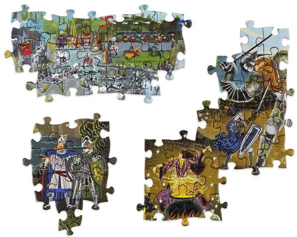 The World of King Arthur 1000 Piece Puzzle