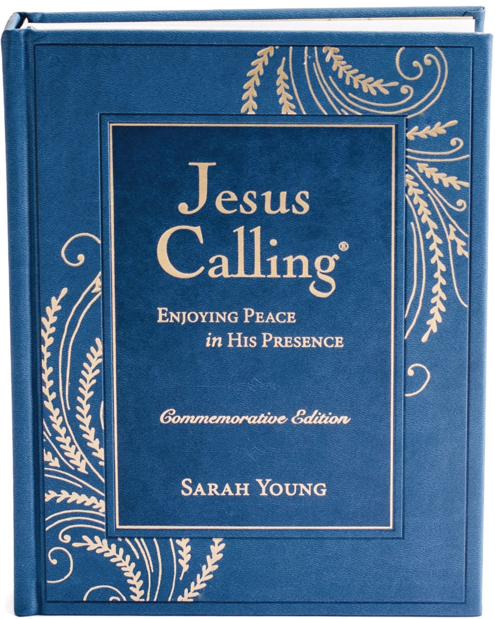Jesus Calling, Commemorative Edition: Enjoying Peace in His Presence (A 365-Day Devotional, Includes 12 Bonus Devotions and 12 Letters from the Author) - Perfect Christian Gift for Lent and Easter