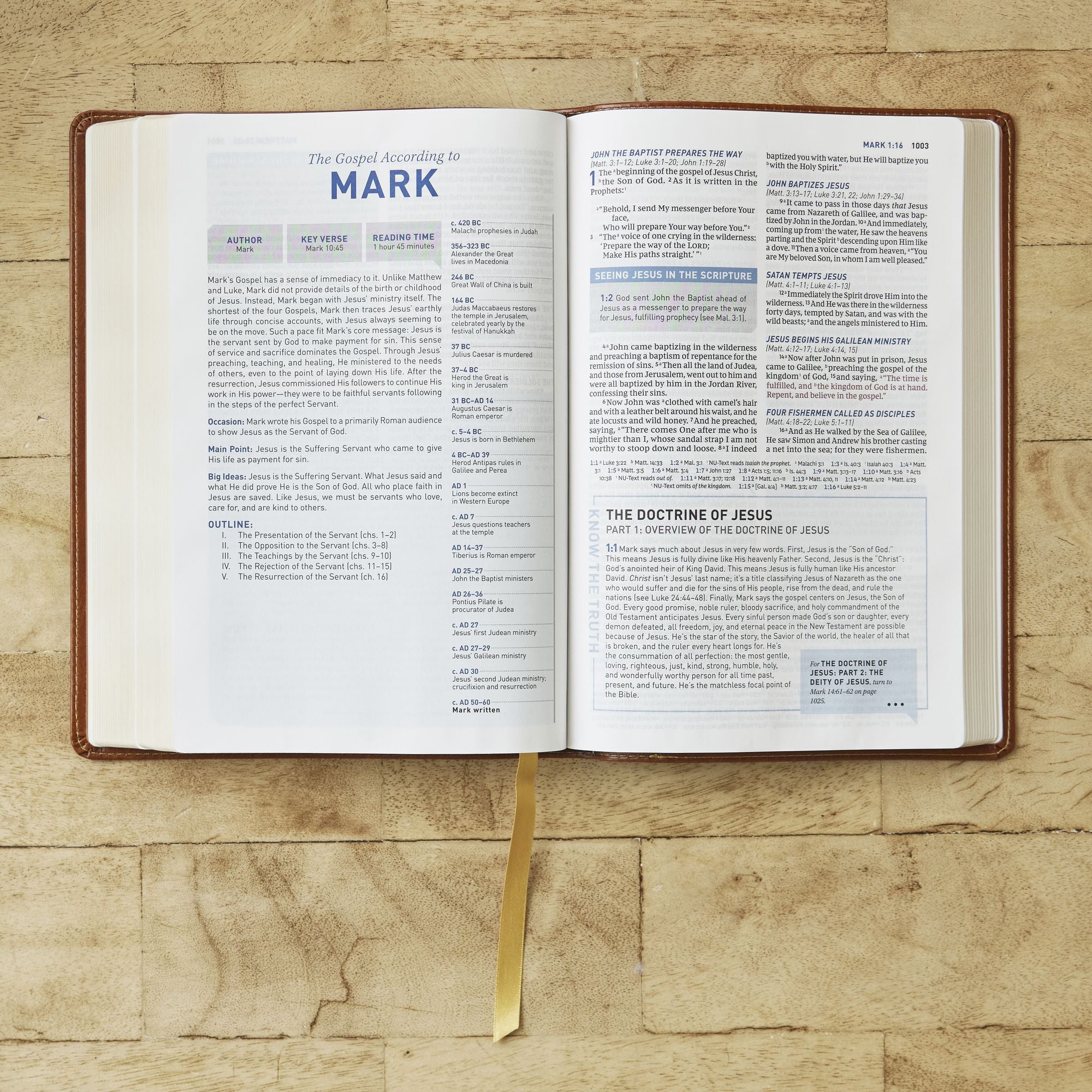 Student Study Bible: A Guide to Knowing and Living God's Word (NKJV, Brown Leathersoft, Red Letter, Comfort Print)