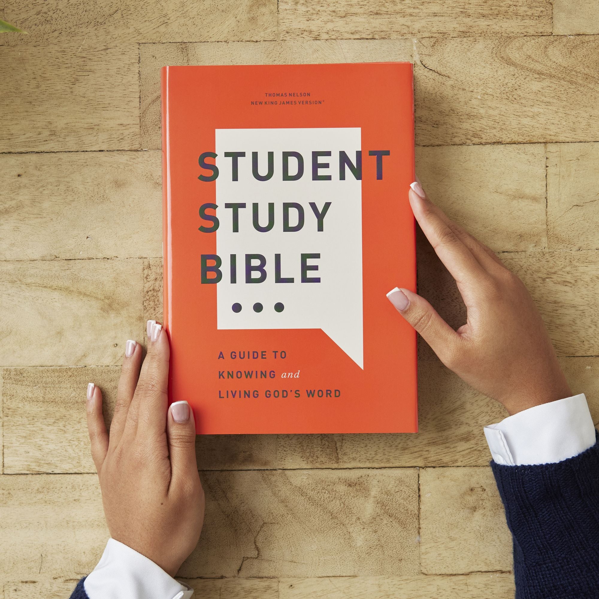 Student Study Bible: A Guide to Knowing and Living God's Word (NKJV, Hardcover, Red Letter, Comfort Print)