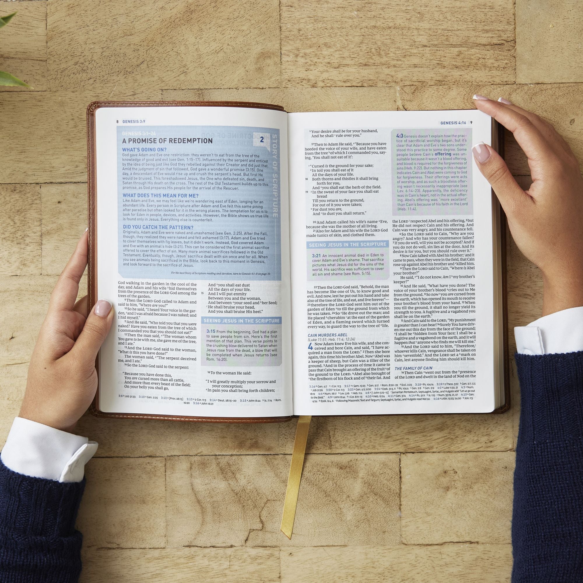 Student Study Bible: A Guide to Knowing and Living God's Word (NKJV, Pink Leathersoft, Red Letter, Comfort Print)