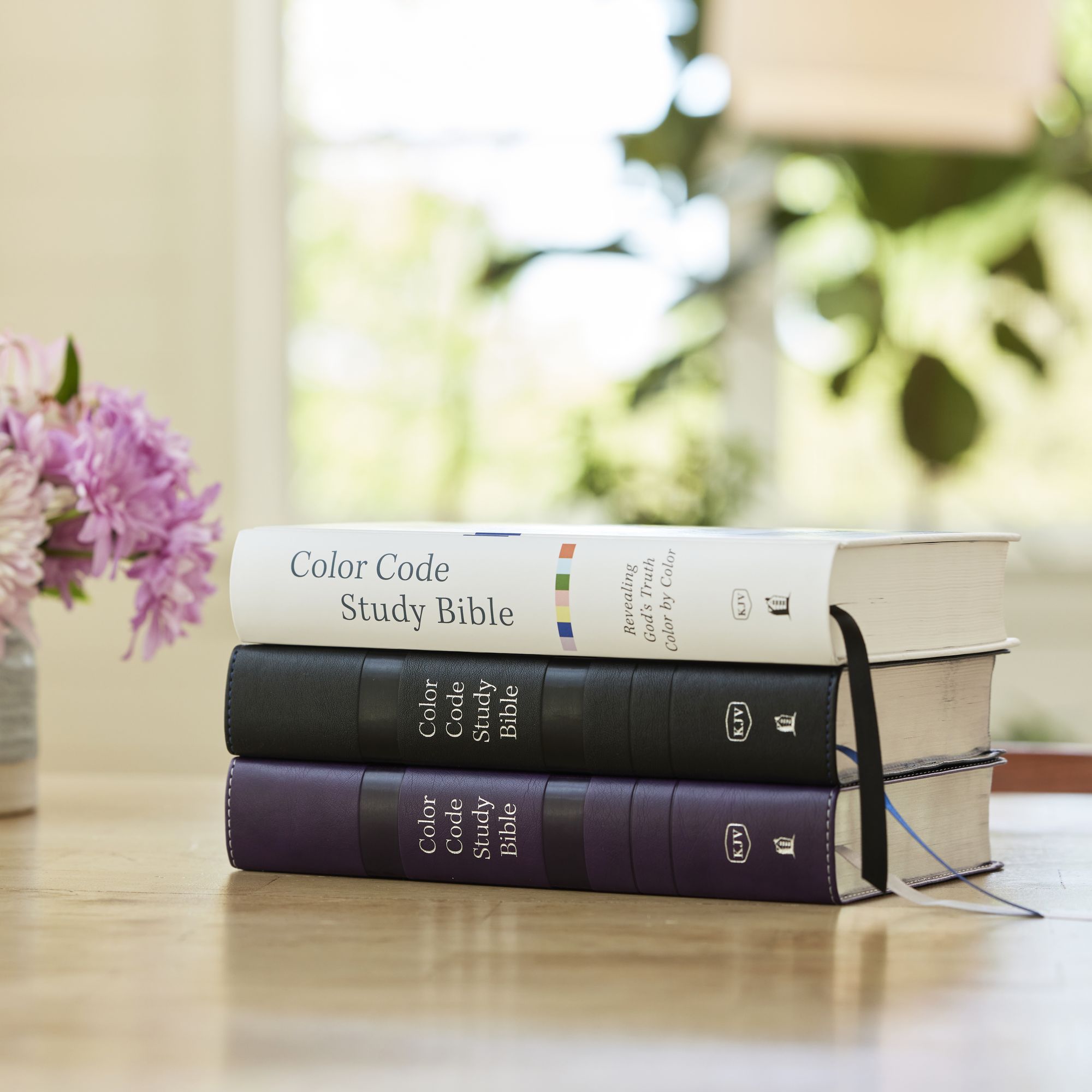 Color Code Study Bible, Revealing God's Truth Color by Color (KJV, Hardcover, Red Letter)