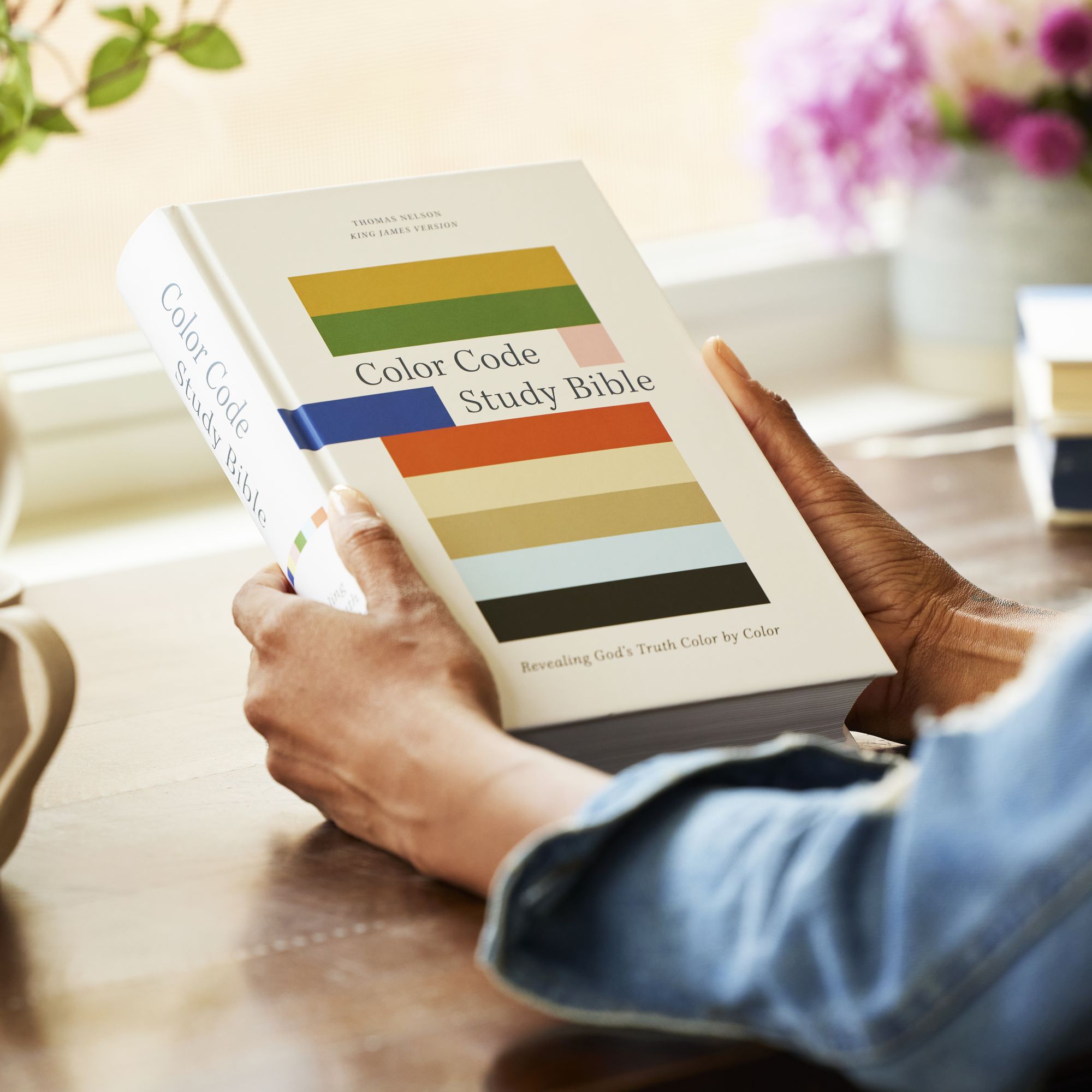 Color Code Study Bible, Revealing God's Truth Color by Color (KJV, Hardcover, Red Letter)