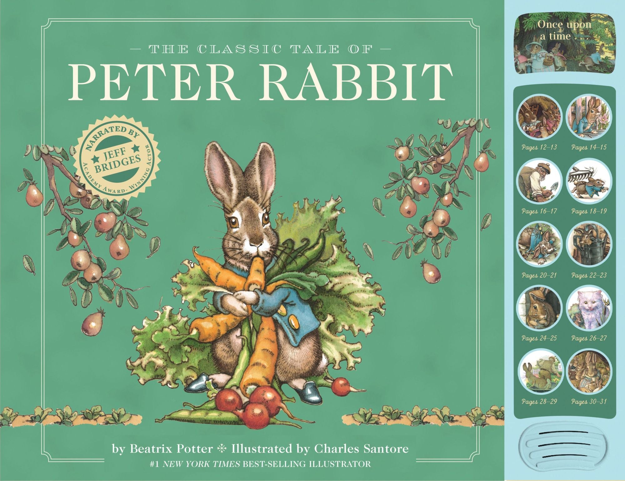 The Classic Tale of Peter Rabbit: A Press and Play Storybook