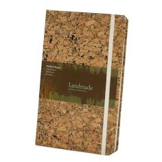 Landmade cork book 5x8 Lined pg