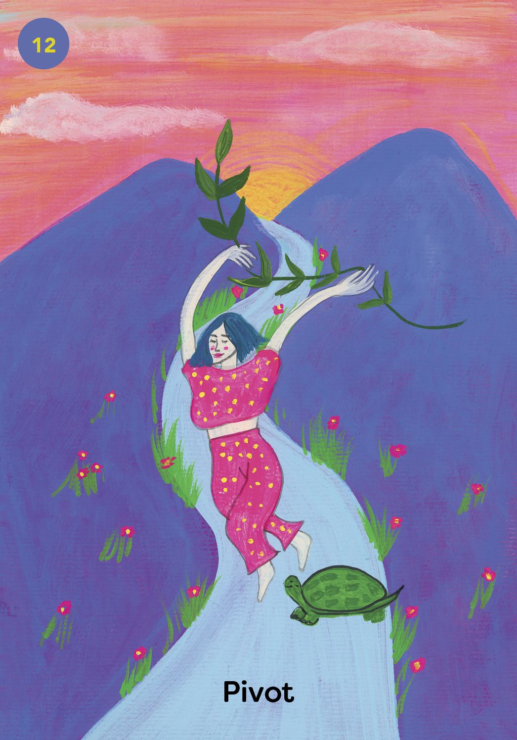 Trust Your Vibes Oracle Cards: A 50-Card Deck with Guidebook