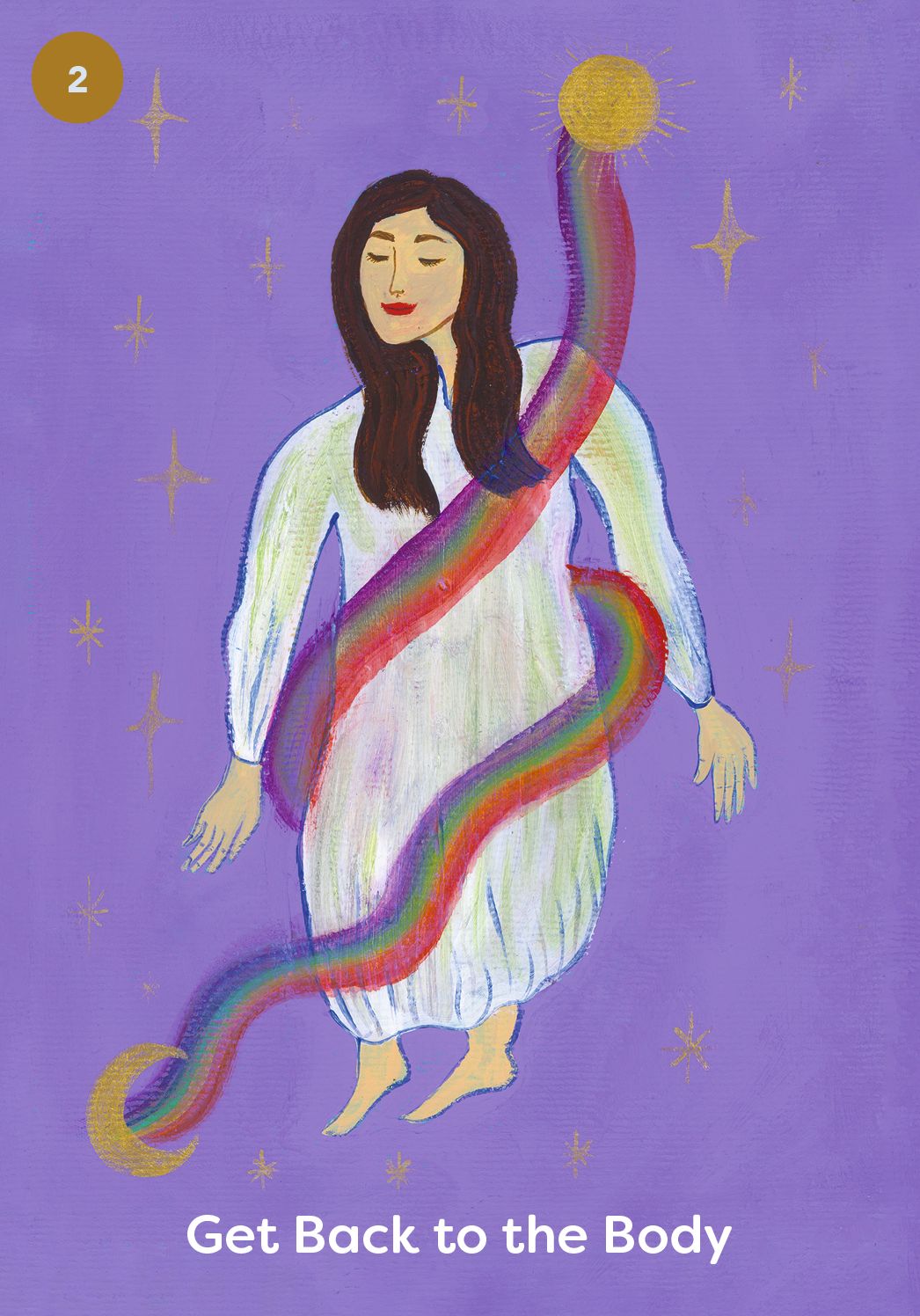 Trust Your Vibes Oracle Cards: A 50-Card Deck with Guidebook