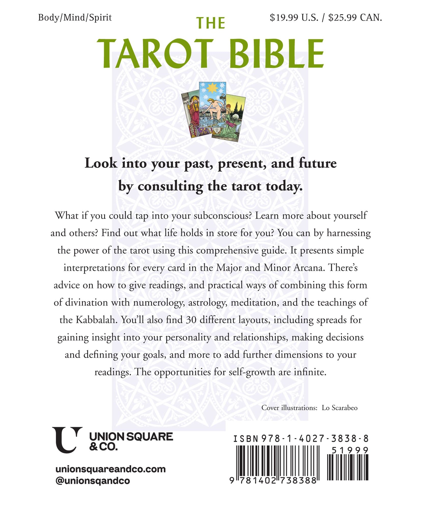 The Tarot Bible: The Definitive Guide to the Cards and Spreads