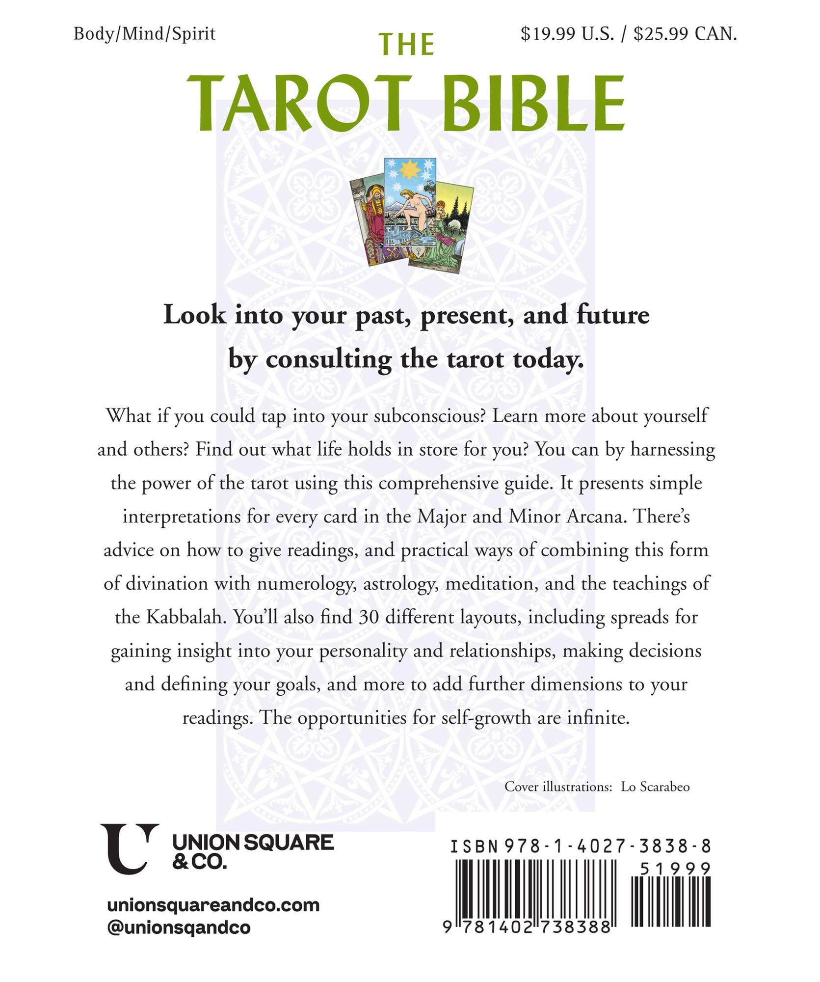 The Tarot Bible: The Definitive Guide to the Cards and Spreads