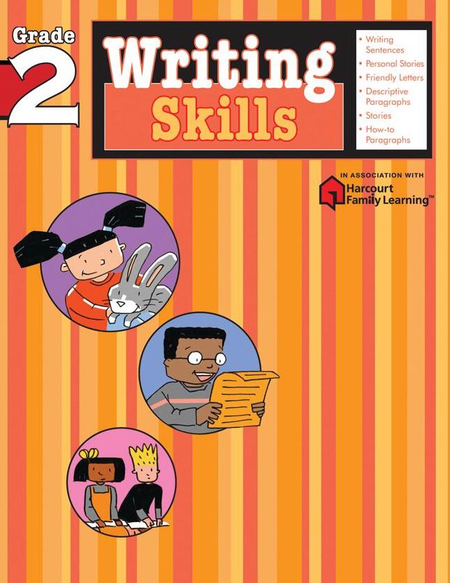 Writing Skills: Grade 2 (Flash Kids Harcourt Family Learning)