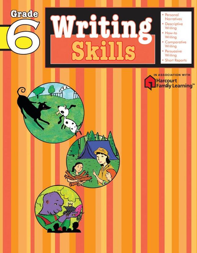 Writing Skills: Grade 6 (Flash Kids Writing Skills Series)