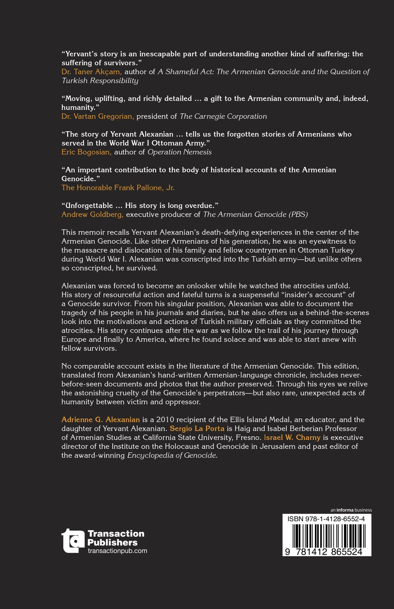 Forced into Genocide: Memoirs of an Armenian Soldier in the Ottoman Turkish Army