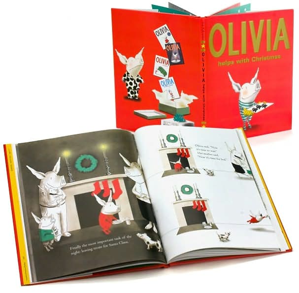 Olivia Helps with Christmas