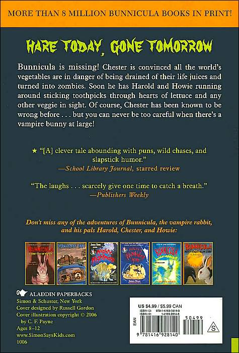 The Celery Stalks at Midnight (Bunnicula Series #3)