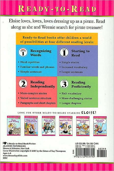 Eloise's Pirate Adventure (Ready-to-Read Series: Level 1)