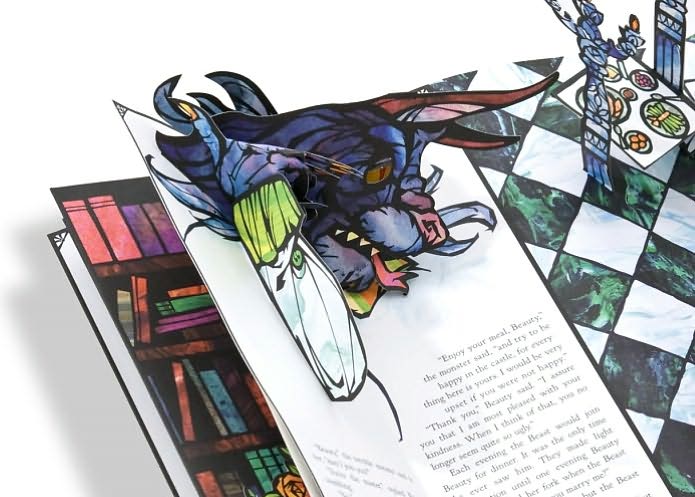 Beauty & the Beast: A Pop-up Book of the Classic Fairy Tale