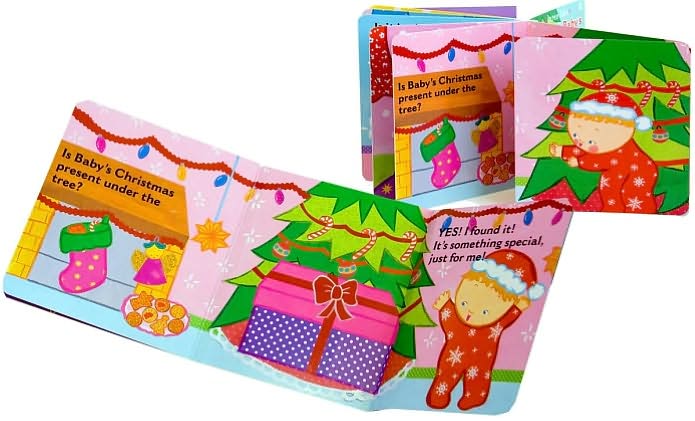 Where Is Baby's Christmas Present? (Karen Katz Lift-the-Flap Book Series)