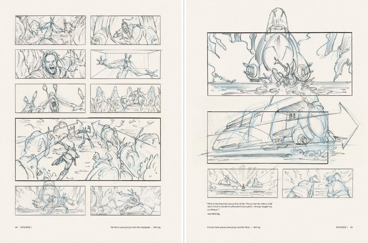 Star Wars Storyboards: The Prequel Trilogy