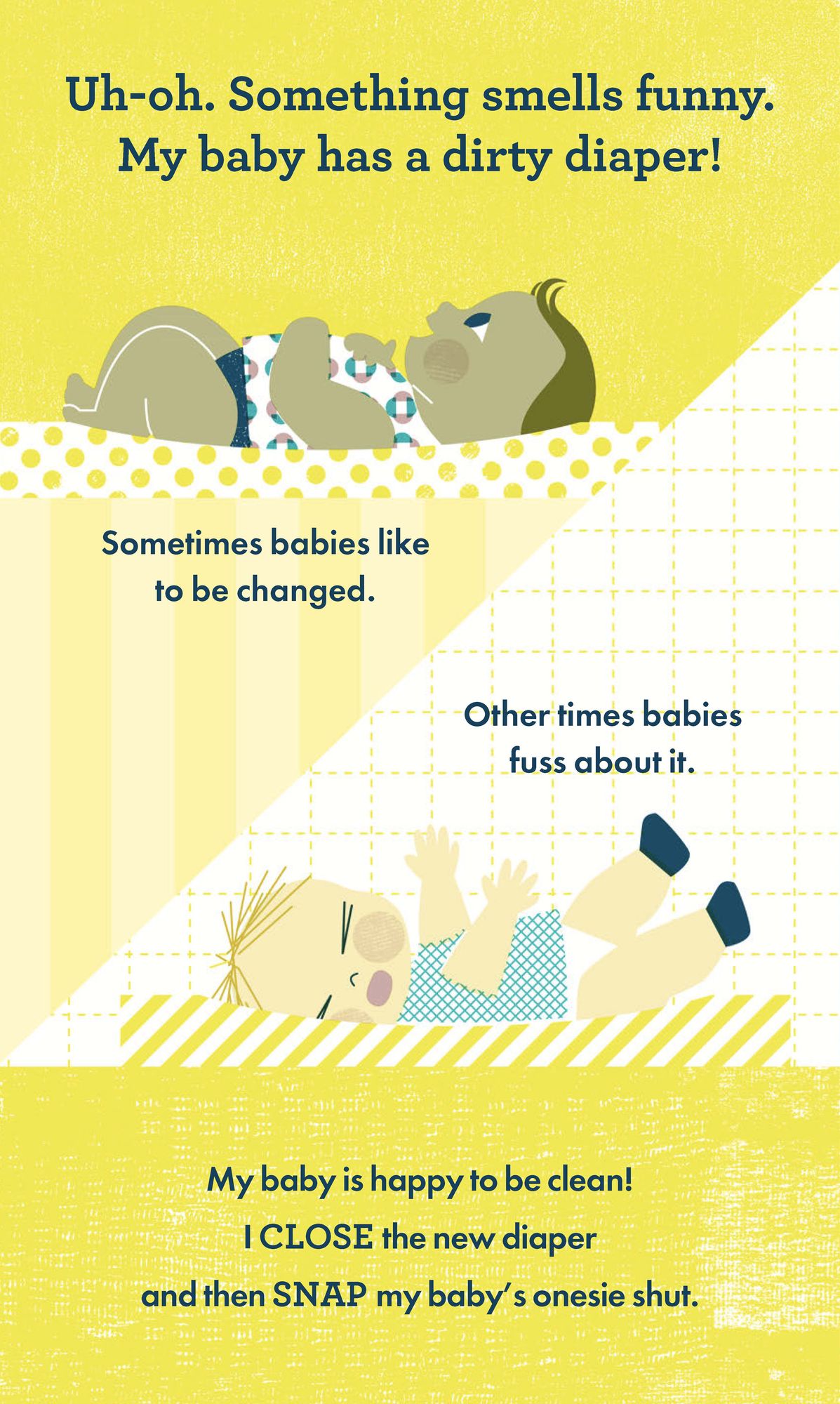 Snuggle the Baby: An Interactive Board Book for Soon-to-Be Big Siblings