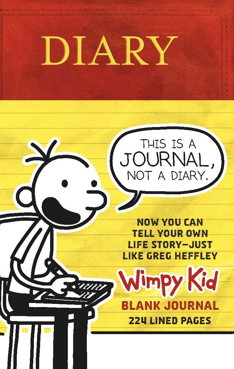 The Diary of a Wimpy Kid Blank Journal: 224 Lined Pages and Jeff Kinney Spot Art Throughout