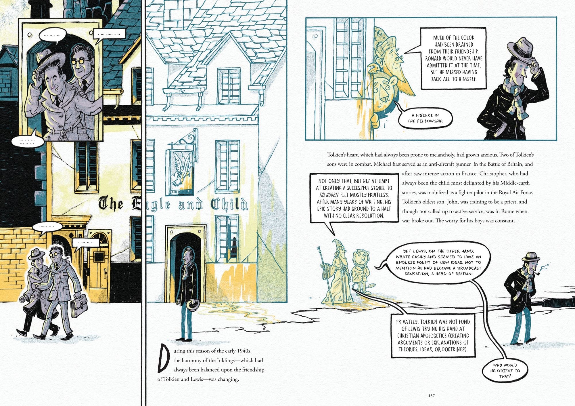 The Mythmakers: The Remarkable Fellowship of C.S. Lewis & J.R.R. Tolkien (A Graphic Novel)