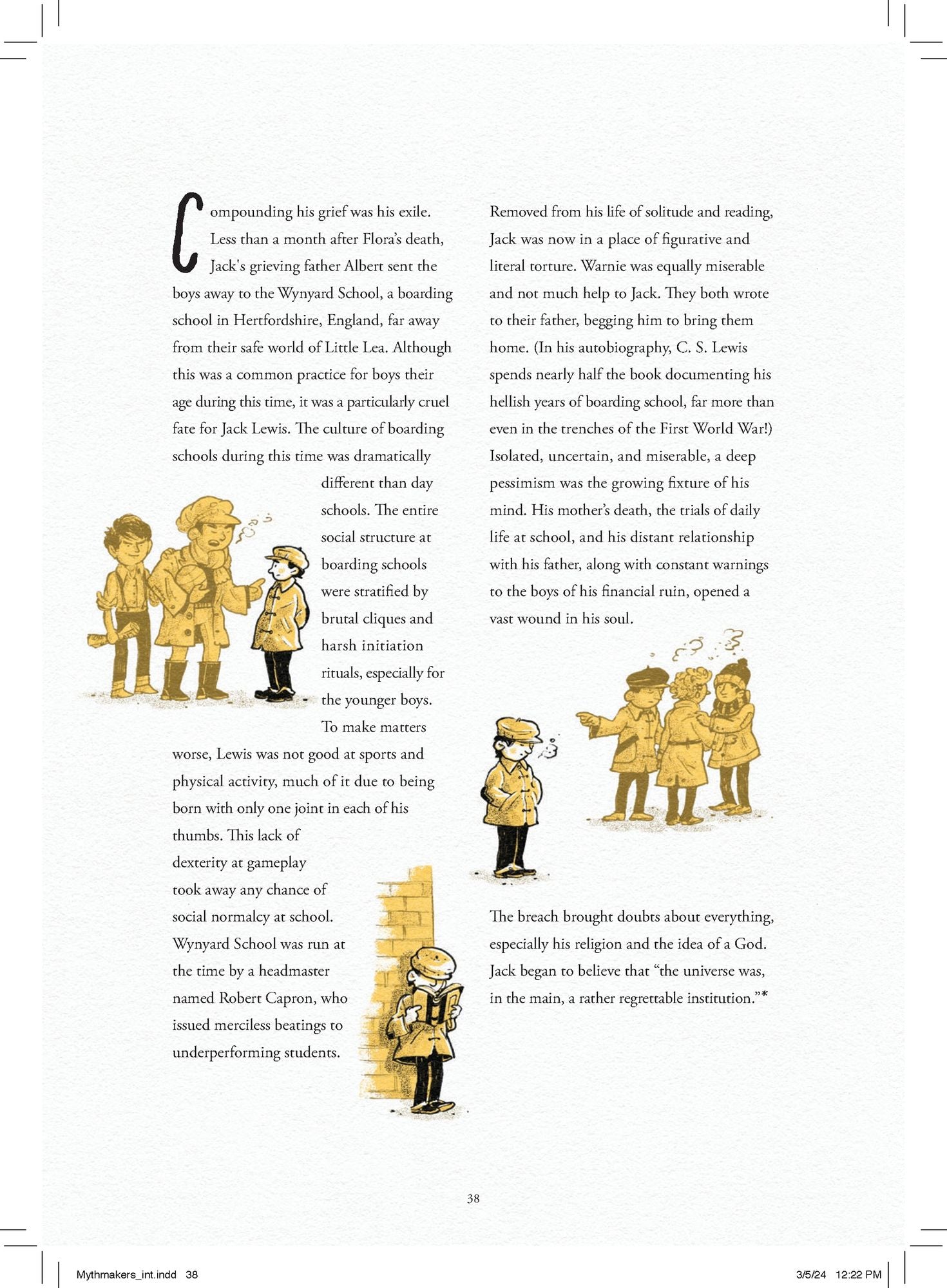 The Mythmakers: The Remarkable Fellowship of C.S. Lewis & J.R.R. Tolkien (A Graphic Novel)