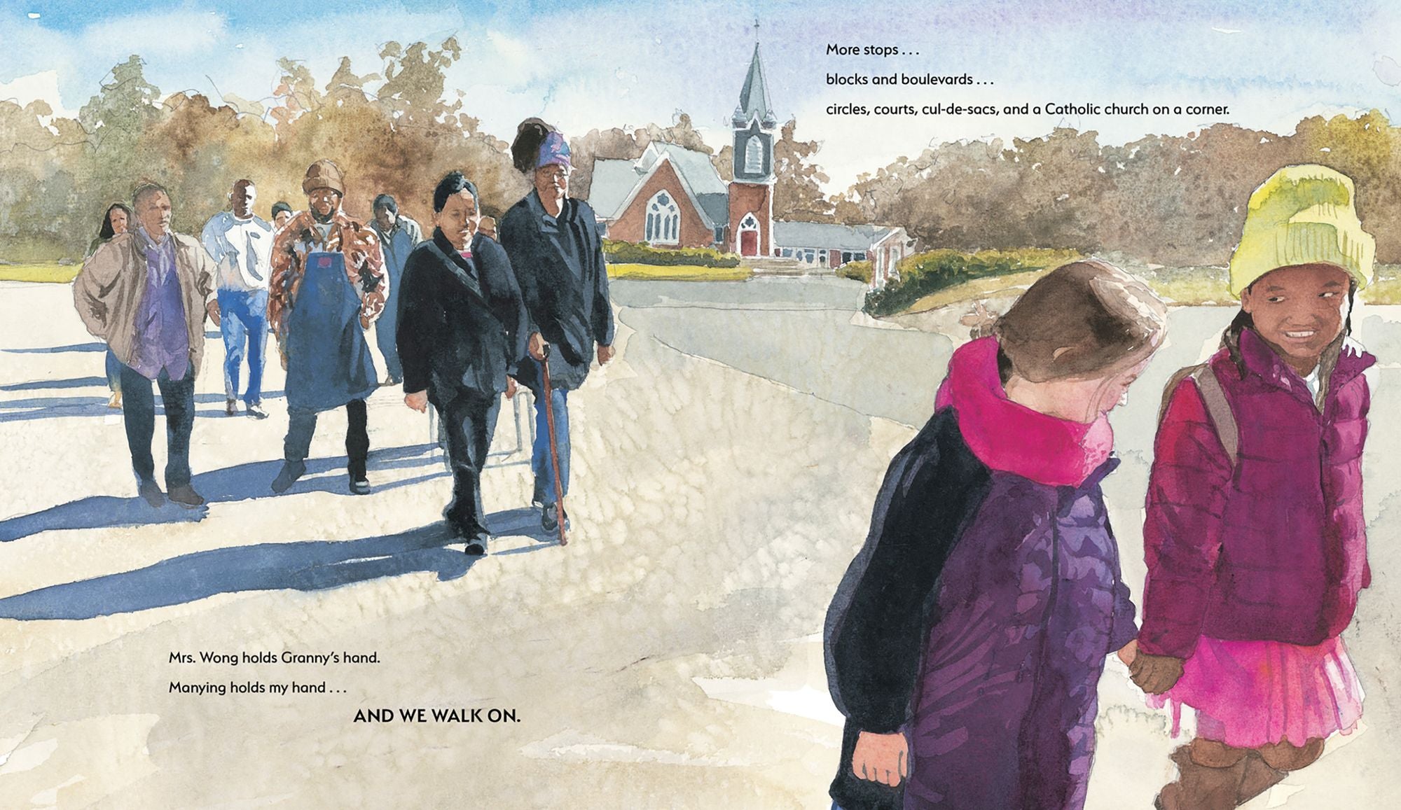 The Walk (A Stroll to the Poll): A Picture Book