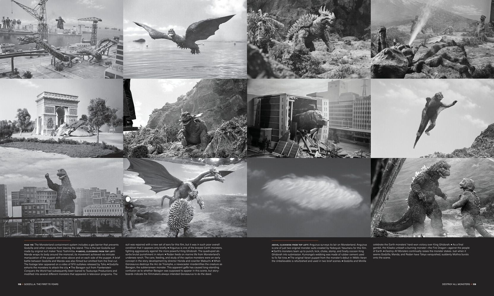 Godzilla: The First 70 Years: The Official Illustrated History of the Japanese Productions