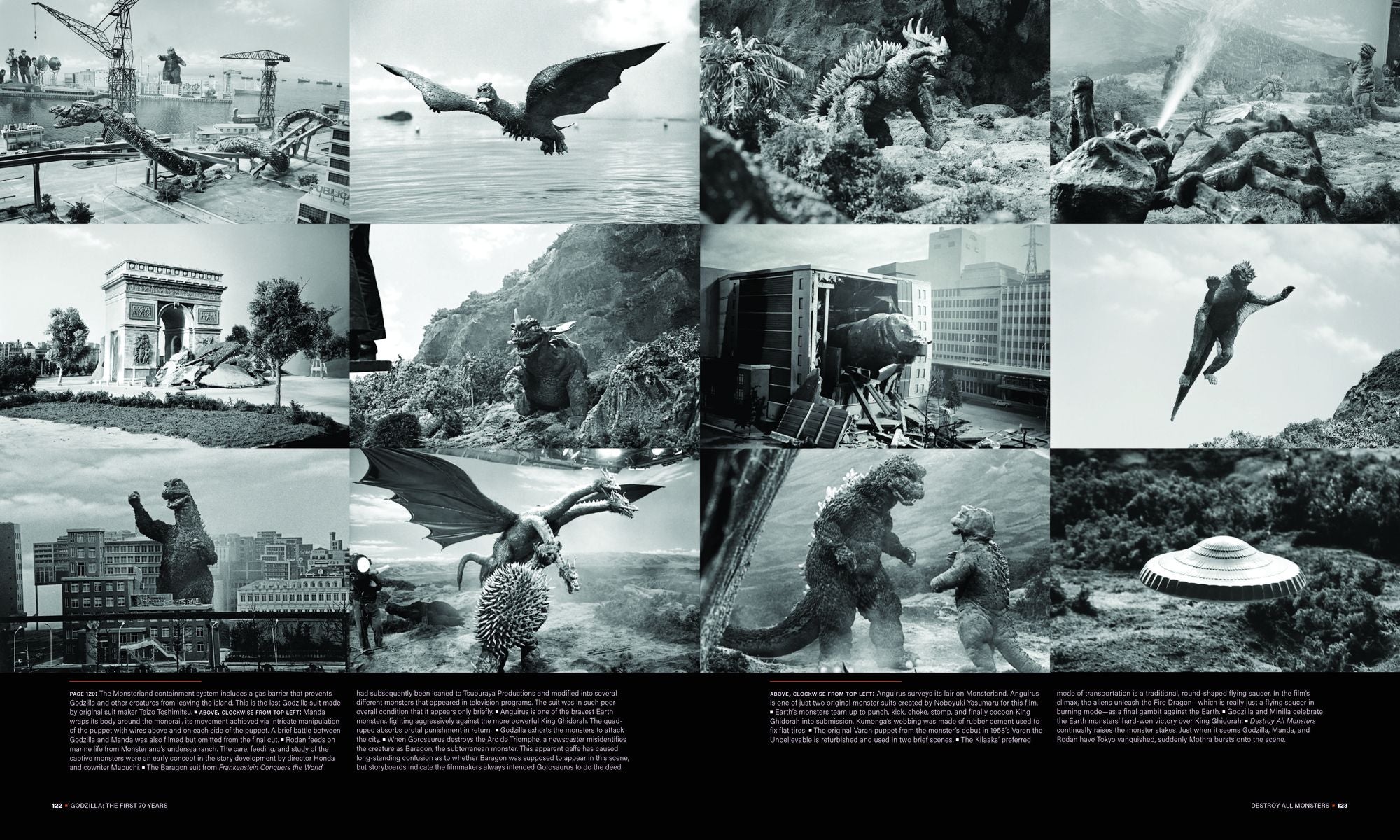 Godzilla: The First 70 Years: The Official Illustrated History of the Japanese Productions