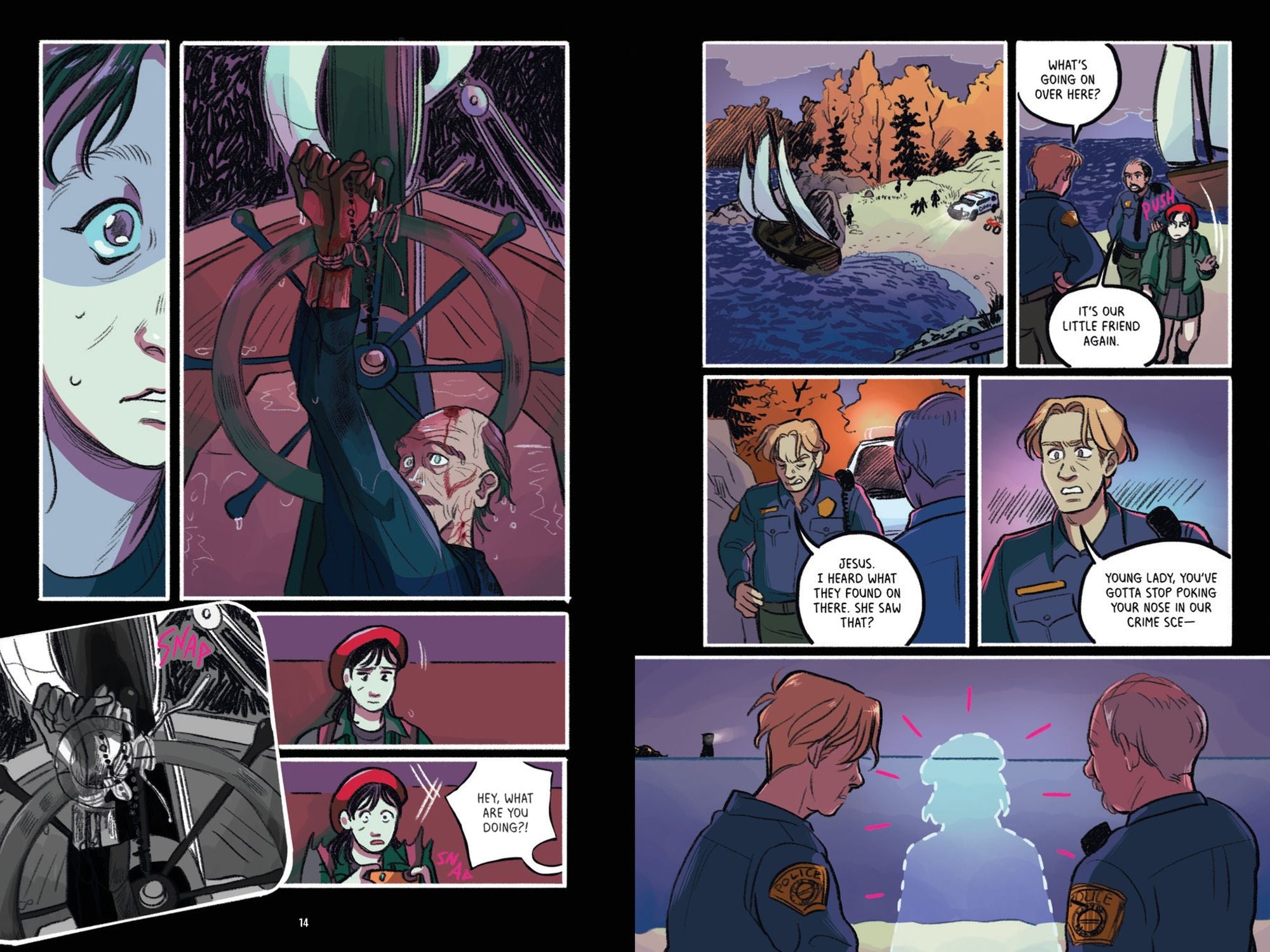Children of the Night (When Monsters Wake Book 1): A Graphic Novel