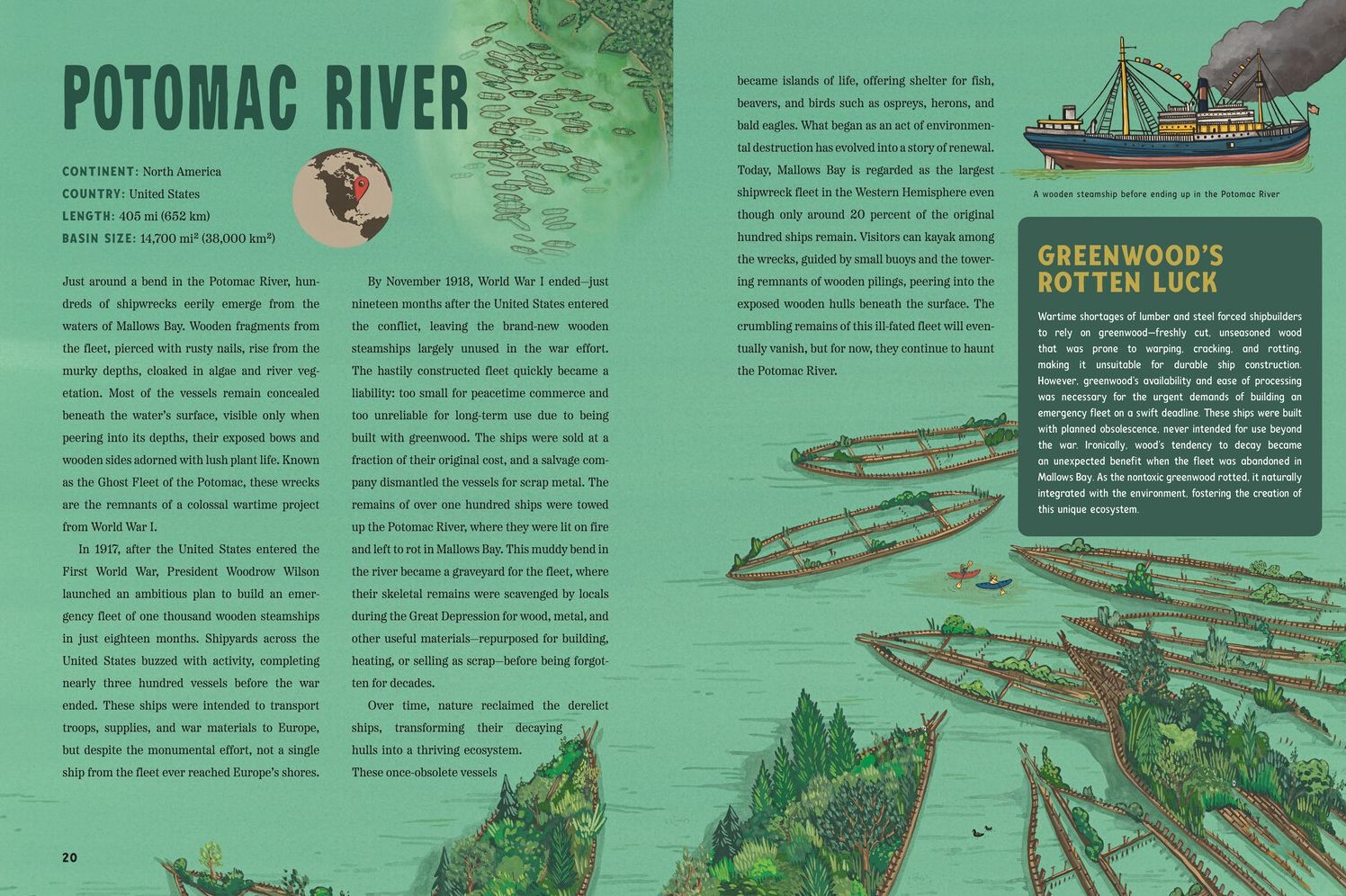 Spooky Rivers: 25 Strange and Mysterious Rivers that Snake Across Our Planet
