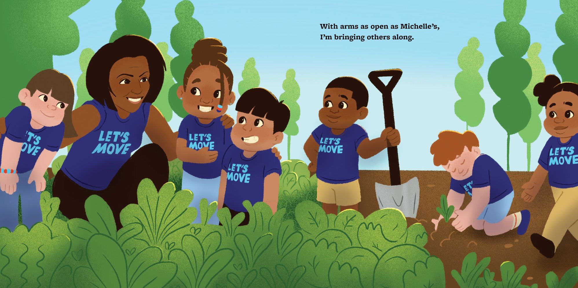 A Hug Like Michelle's, a Voice Like Beyoncé's: A Picture Book