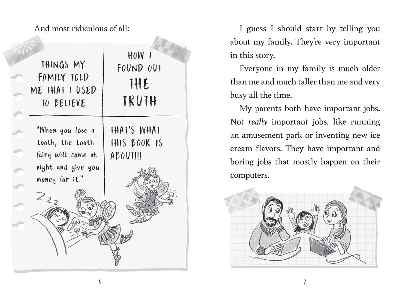 The Truth About the Tooth Fairy (Miriam's Magical Creature Files #1): A Chapter Book