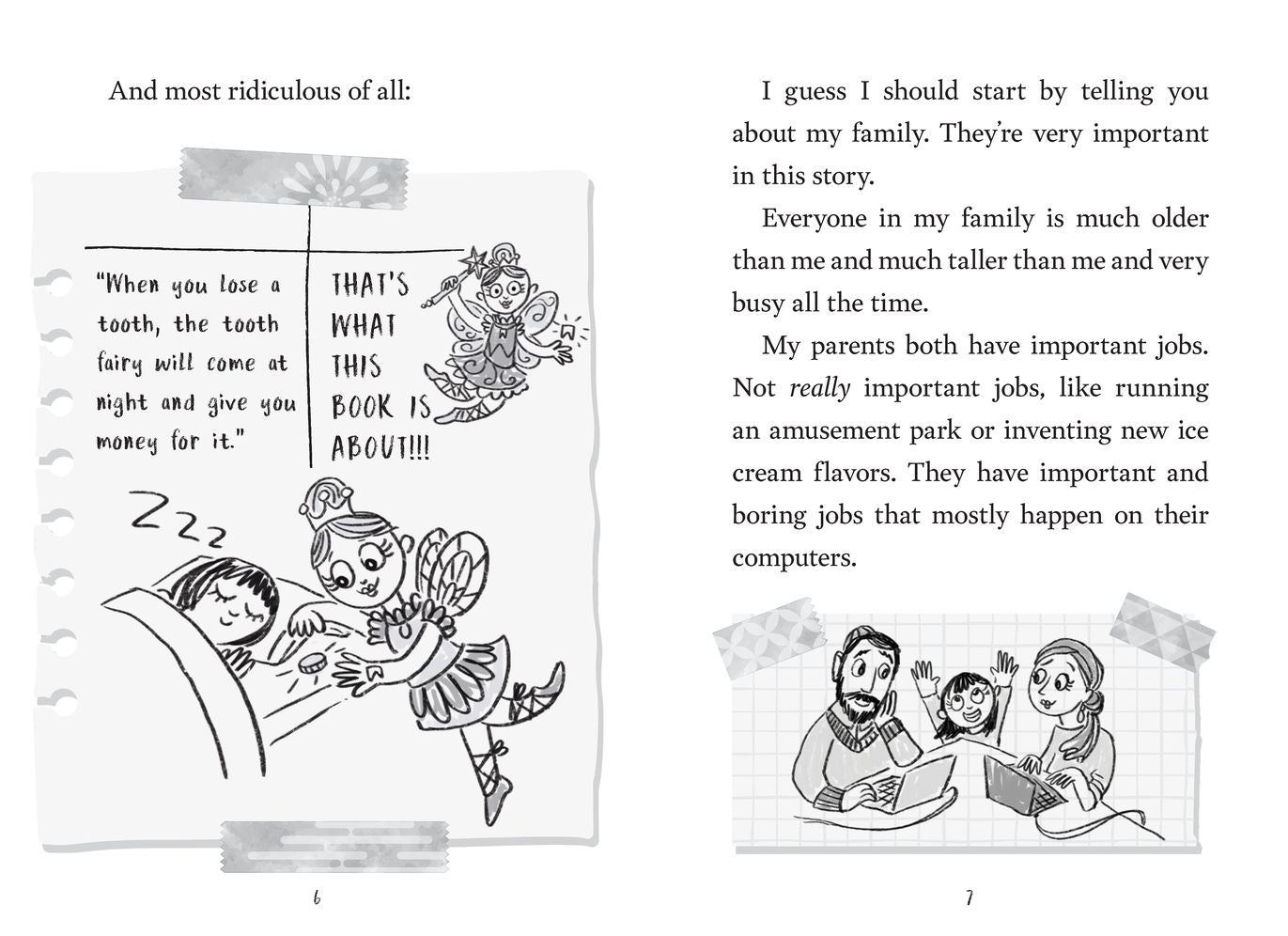 The Truth About the Tooth Fairy (Miriam's Magical Creature Files #1): A Chapter Book