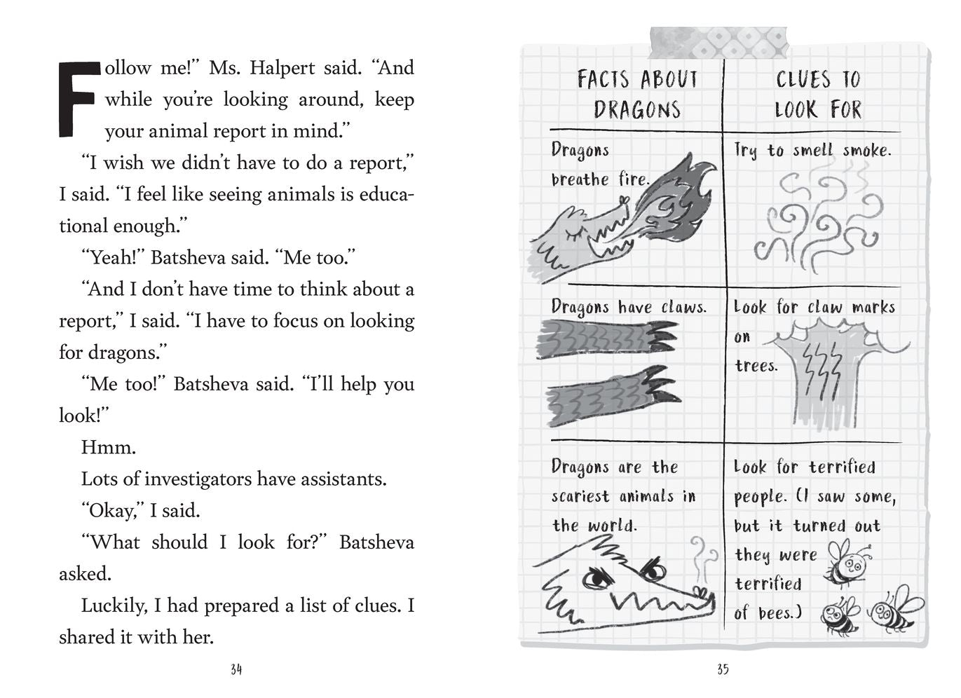 The Discovery of Dragons (Miriam's Magical Creature Files #2): A Chapter Book