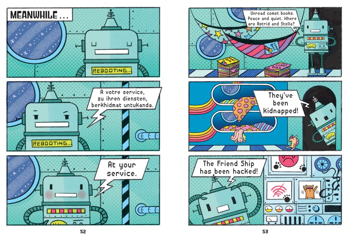 Blast from the Past! (The Cosmic Adventures of Astrid and Stella Book #5 (A Hello!Lucky Book)): A Graphic Novel